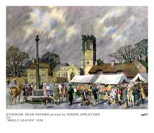 EYNSHAM, NEAR OXFORD painted by JOSEPH APPLEYARD