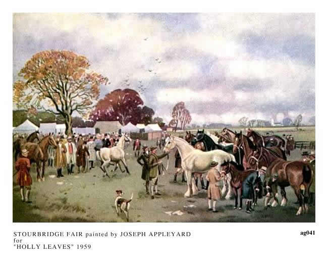 STOURBRIDGE FAIR painted by JOSEPH APPLEYARD