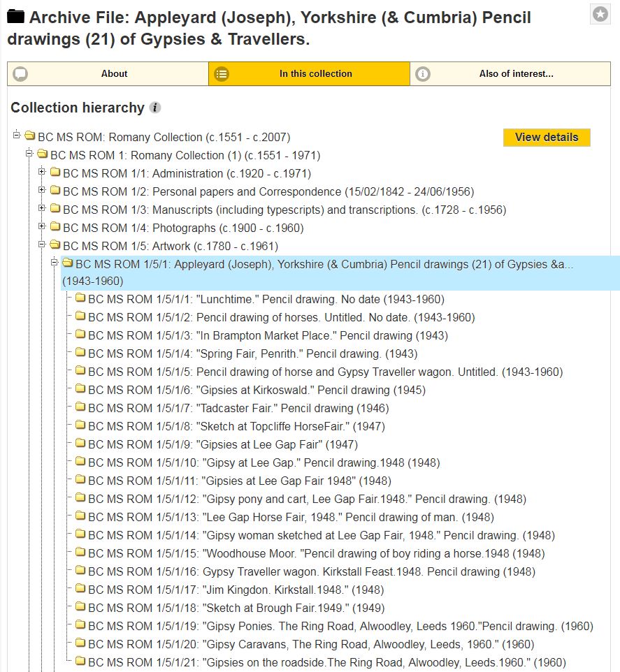 JOSEPH APPLEYARD'S WORK IN THE BROTHERTON LIBRARY COLLECTION