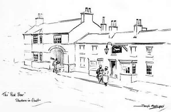 THE RED BEAR, SHERBURN-IN-ELMET by JOSEPH APPLEYARD